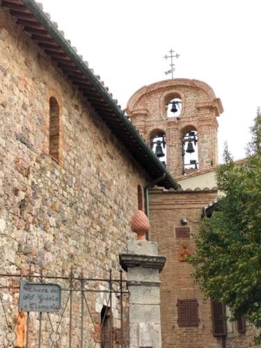 Santi Giusto e Clemente a Monticiano, campanile