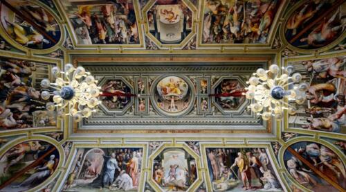 Ceiling of the Hall of the Consistory in Palazzo Pubblico Siena